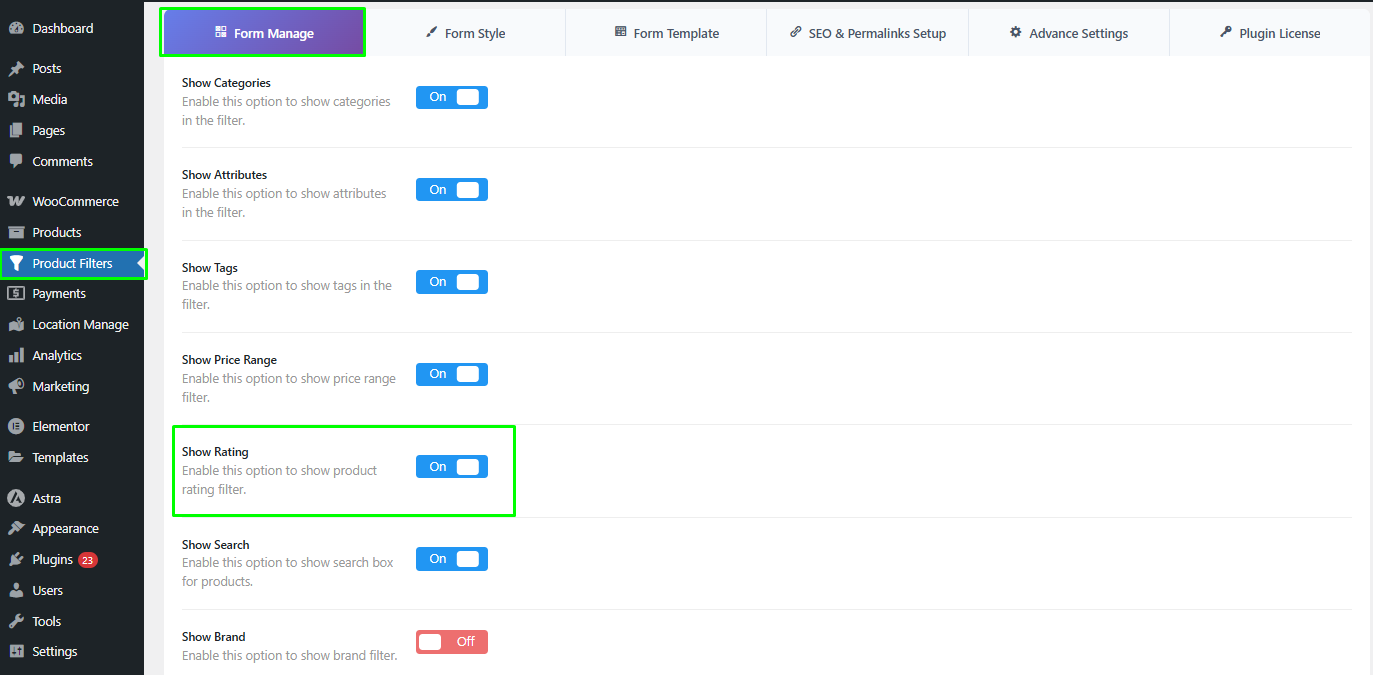 Filter Product By Rating In WooCommerce - Plugincy