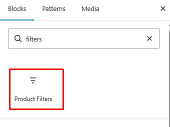 Add a WooCommerce Filter