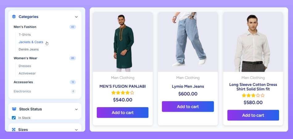What a Category Filter Does in WooCommerce