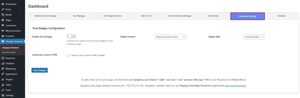 trusted badge manage