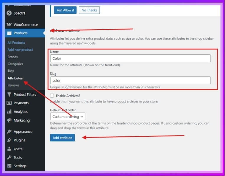 Add Attribute Filters Using WooCommerce’s Built-in Widgets