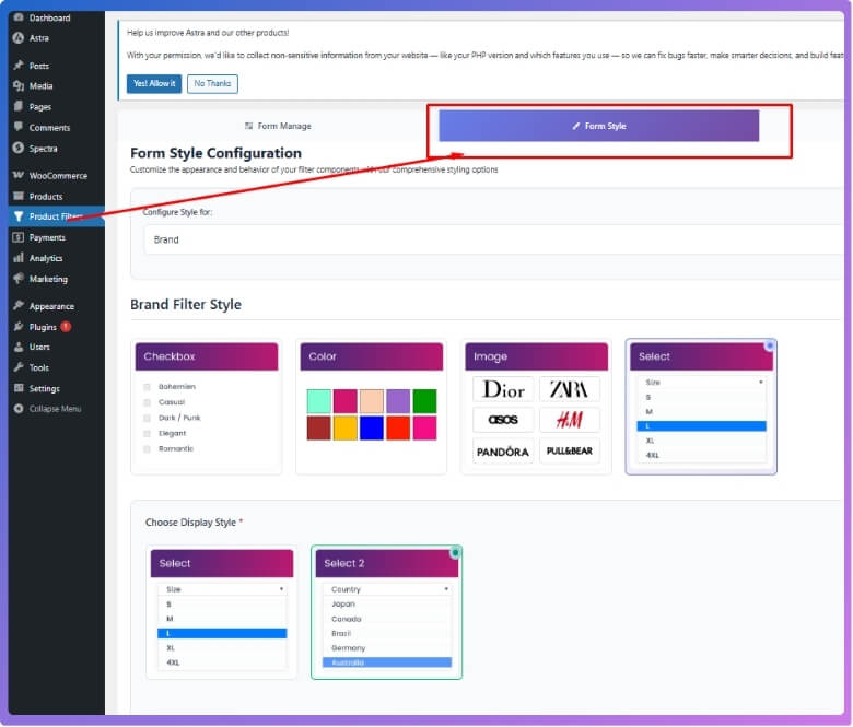 Adjust background color, borders, font, padding, and button style to match your site’s design.