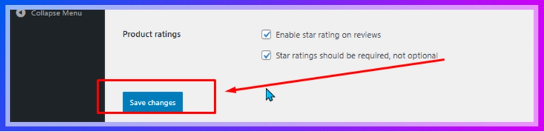 Click Save Changes.