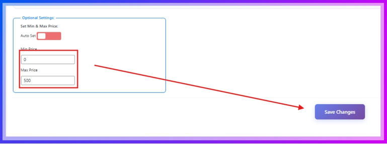 Customize the Filter’s Behavior