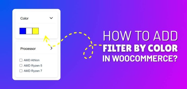 How to Add Filter by Color in WooCommerce