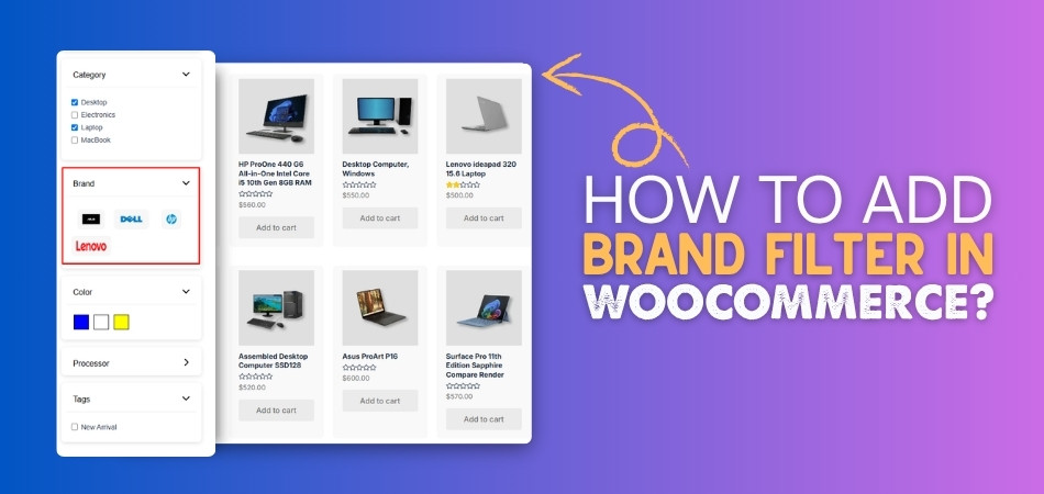How to Add a Brand Filter in WooCommerce