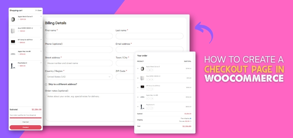 How to Create a Checkout Page in WooCommerce