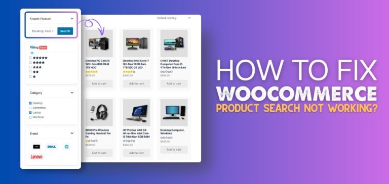 How to Fix WooCommerce Product Search Not Working