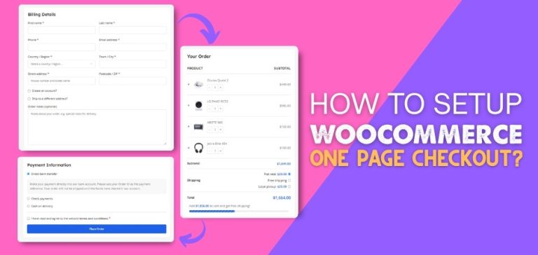 How to Setup WooCommerce One Page Checkout