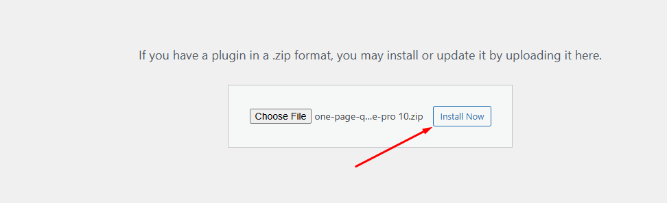 Upload and install One page Checkout plugin