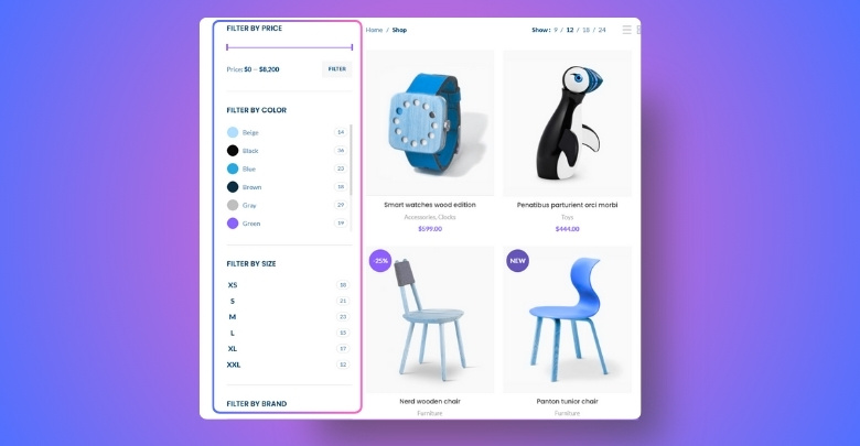 What Types of Filters Can You Add to the WooCommerce Shop Page