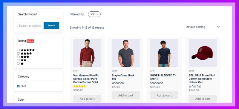 Where Should Rating Filters Appear on a WooCommerce Store