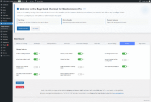 one page quick checkout Many Features
