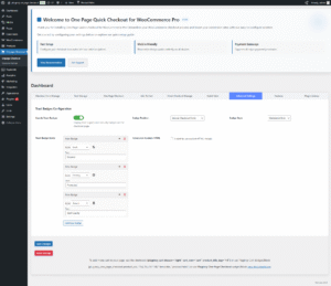 one page quick checkout Trusted Badge
