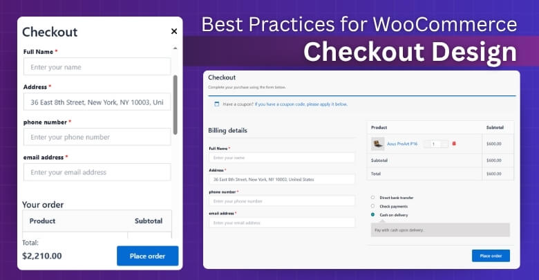 Best Practices for WooCommerce Checkout Design
