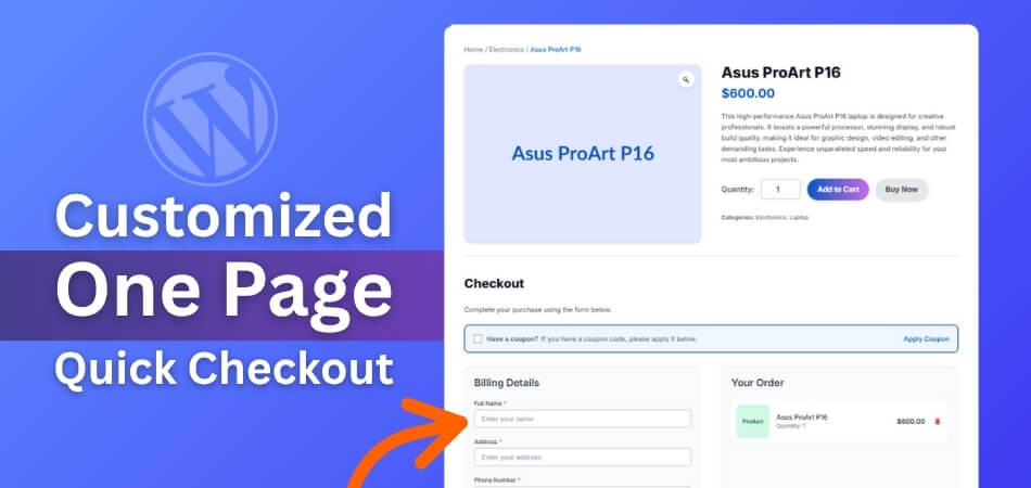 Can One Page Quick Checkout Be Customized More Than the Default WooCommerce Checkout