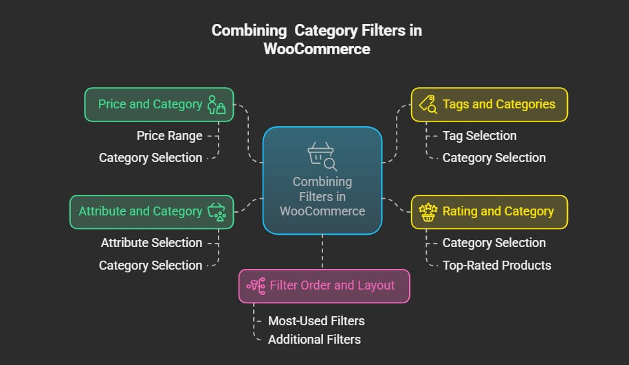 Combining Category Filters With Other Filter Types in WooCommerce