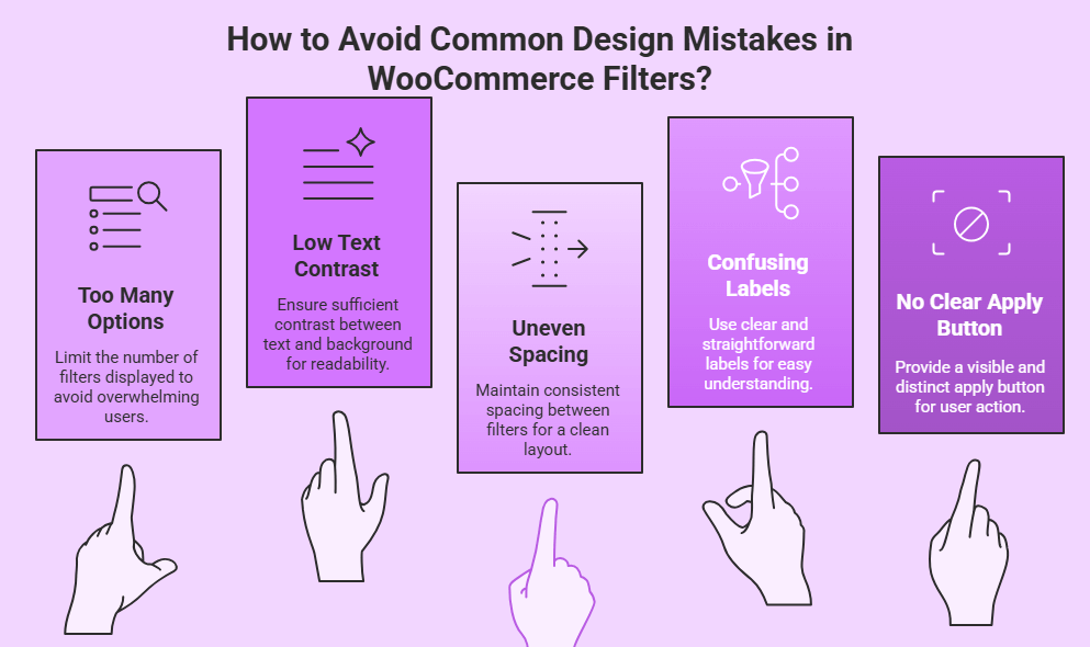 Common Design Mistakes in WooCommerce Filters and How to Avoid Them