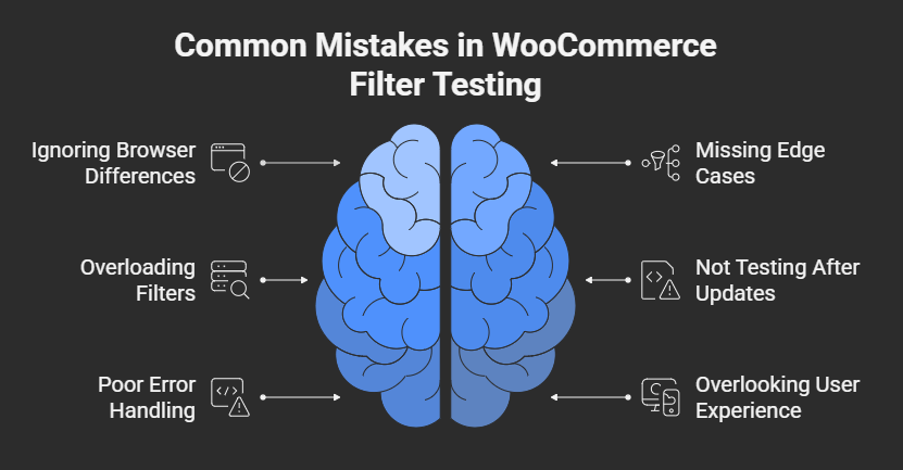 Common Testing Mistakes When Working With WooCommerce Product Filters