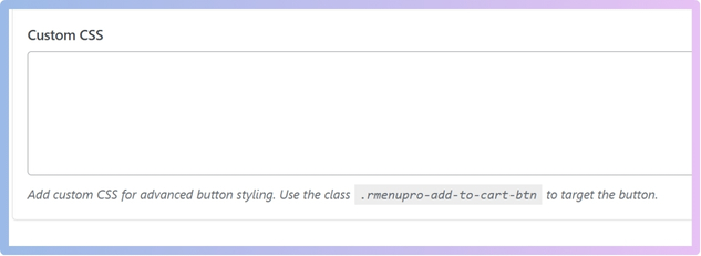 Custom CSS (Advanced Styling)