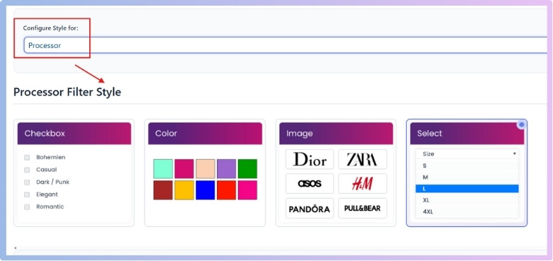 Customize Attribute Widget Style