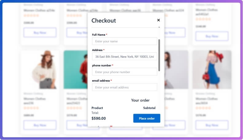 Do UI Elements Influence the Effectiveness of Popup Checkout Forms