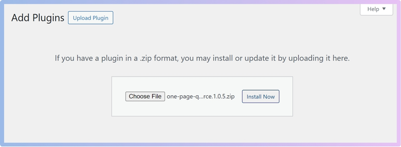 Download the ZIP file of One Page Quick Checkout for WooCommerce For PRO Version