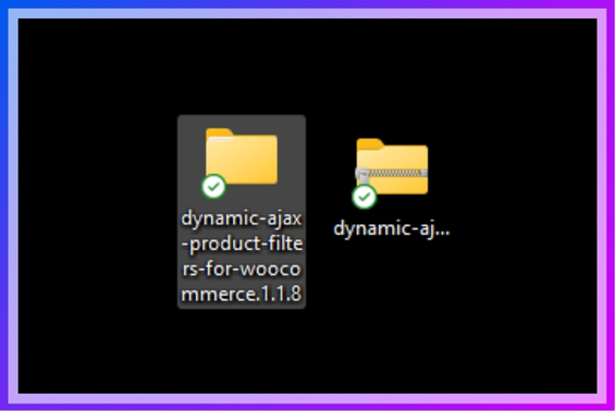 Download the plugin ZIP and unzip it