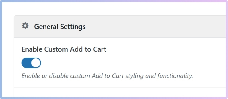 Enable Custom Add to Cart