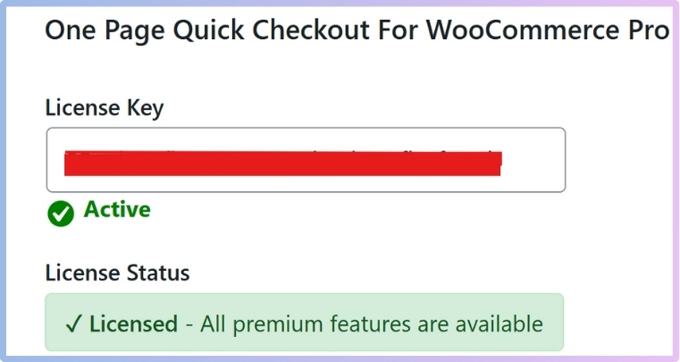 Enter your License Key to unlock PRO features.