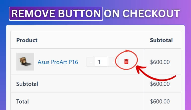 How Do Visual Tweaks Support Better Interaction with the Remove Button on Checkout