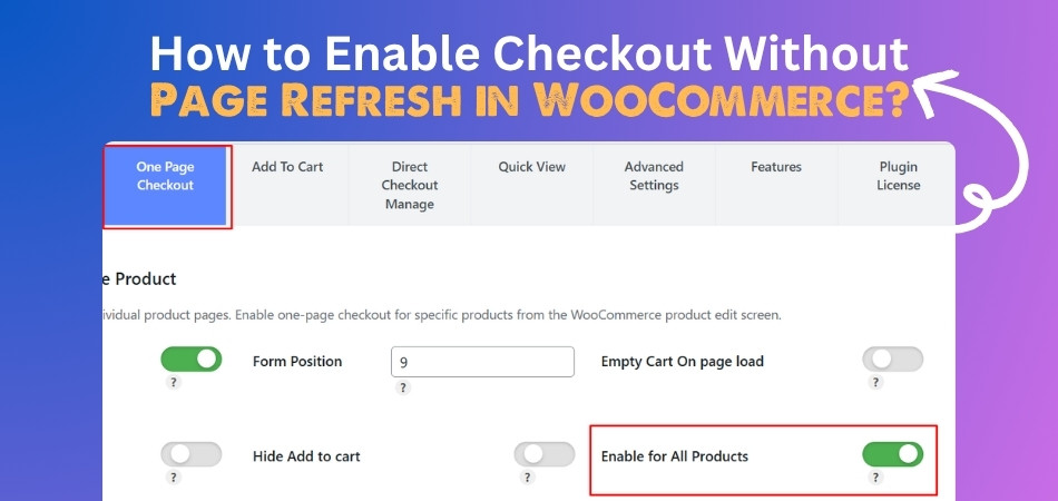 How to Enable Checkout Without Page Refresh in WooCommerce