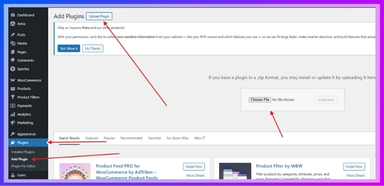 How to Install Pro Version of Dynamic AJAX Product Filters for WooCommerce Plugin
