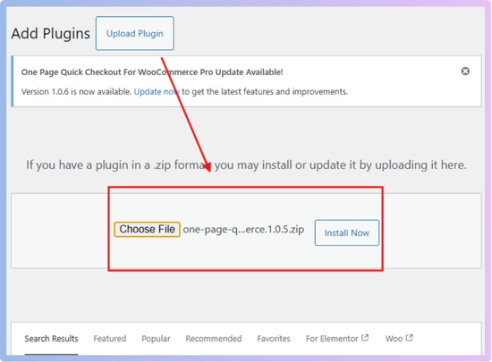 Install the PRO Plugin of One Page Quick Checkout for WooCommerce