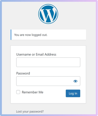 Log in to Your WordPress Admin Dashboard