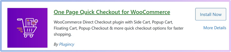 One Page Quick Checkout for WooCommerce For Free Version