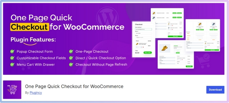 One Page Quick Checkout for WooCommerce