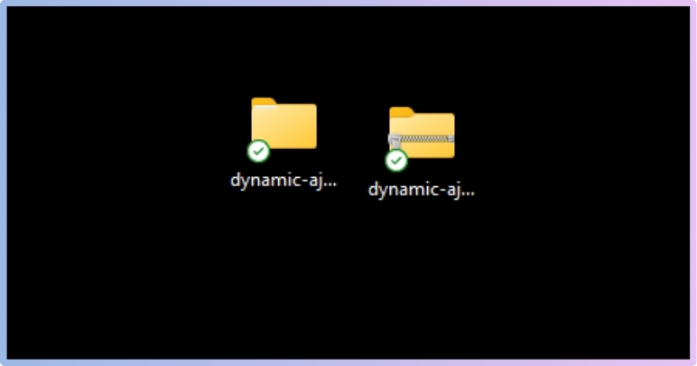 Right-click the dynamic-ajax-product-filters ZIP file on your computer and select Extract All or Unzip