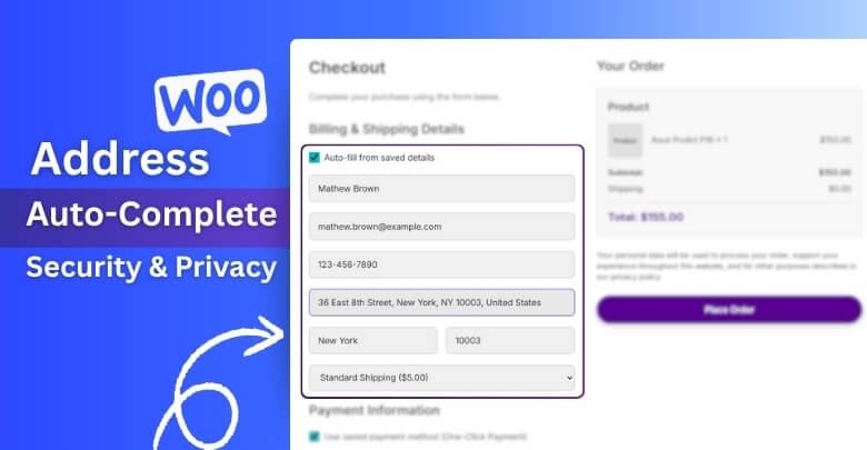Security and Privacy Concerns With Using Address Auto-Complete in WooCommerce