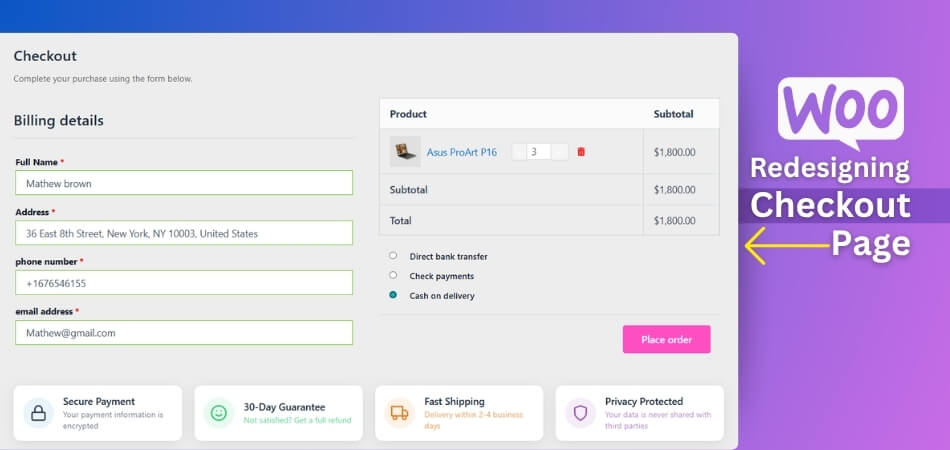 Things to Consider When Redesigning Your WooCommerce Checkout for Conversions