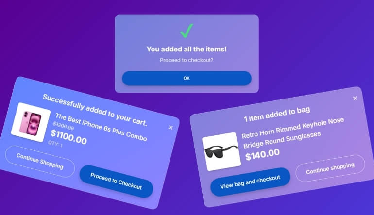 Types of Add to Cart Notifications You Can Use in WooCommerce
