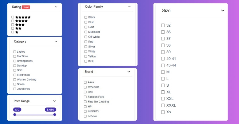 Types of Product Filters WooCommerce Store Owners Can Implement in Their Store