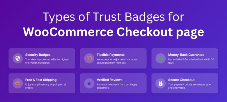Types of Trust Badges for Your WooCommerce Checkout Page to Build Customer Trust