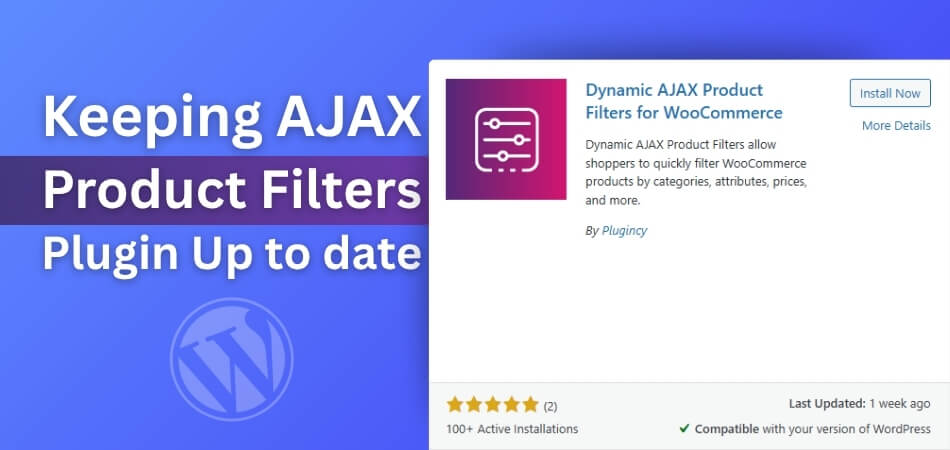 Why Should You Keep Your AJAX Product Filters Plugin Updated