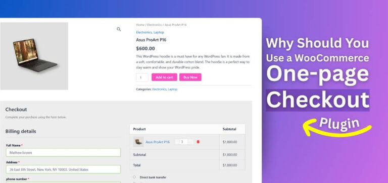 Why Should You Use a WooCommerce One-Page Checkout Plugin