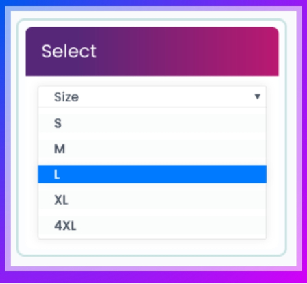 basic dropdown