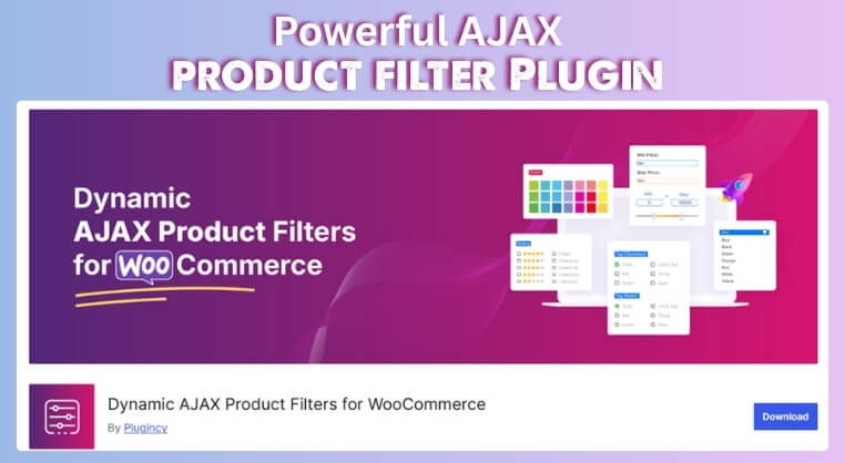 powerful AJAX product filter for WooCommerce plugin
