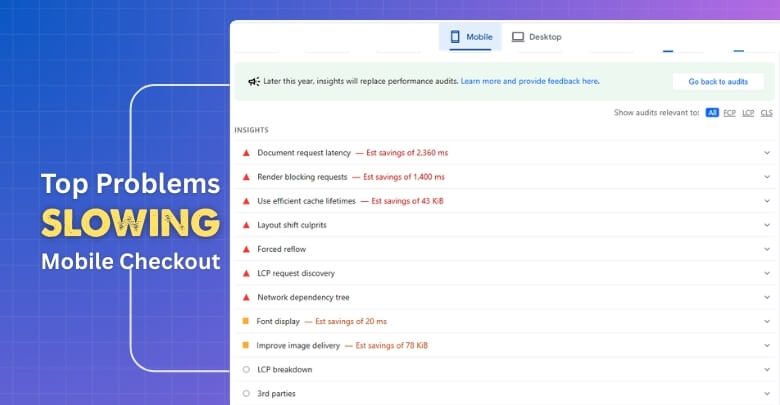 Common Issues Slowing Down One Page Checkout on Mobile Devices