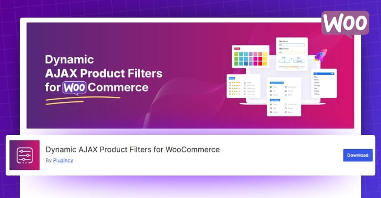 Dynamic AJAX Product Filters plugin for WooCommerce