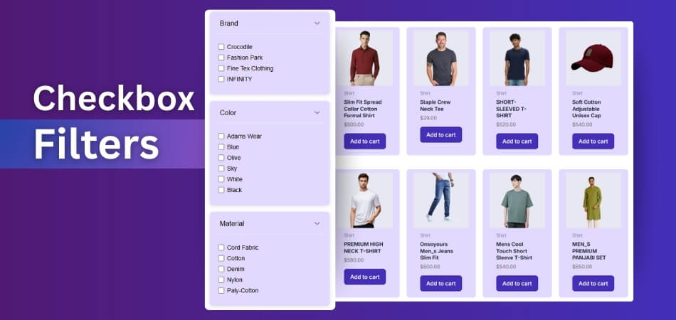 How Do Checkbox Filters Improve User Experience and Conversions